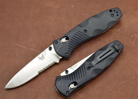 The Claymore is a solid knife that performs just as well as it looks owing to the durable opening action, locking blade, and well-designed handle. . Benchmade knife hard to open